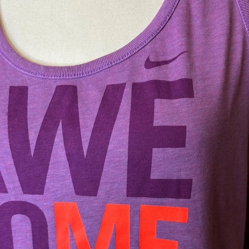 Nike Women's Awesomeness Purple Racerback Tank